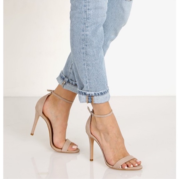 SCHUTZ Cadey Lee Heel in Nobuck Neutral 8 - Picture 3 of 14